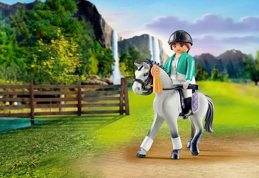 Playmobil® Horses of Waterfall Turnierreiterin 71641