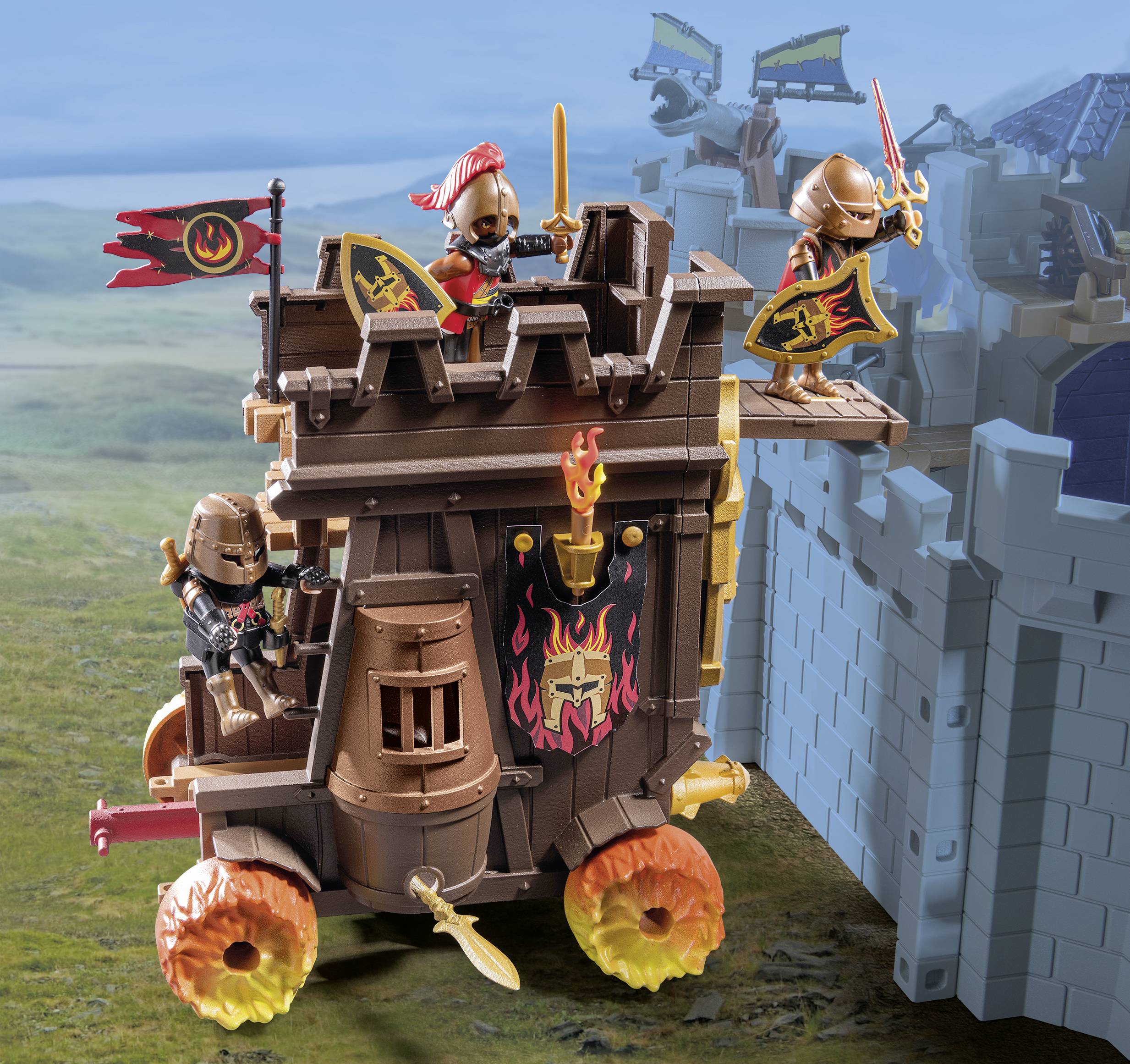 Playmobil® Novelmore Angriffswagen mit Feuerkanone 71643