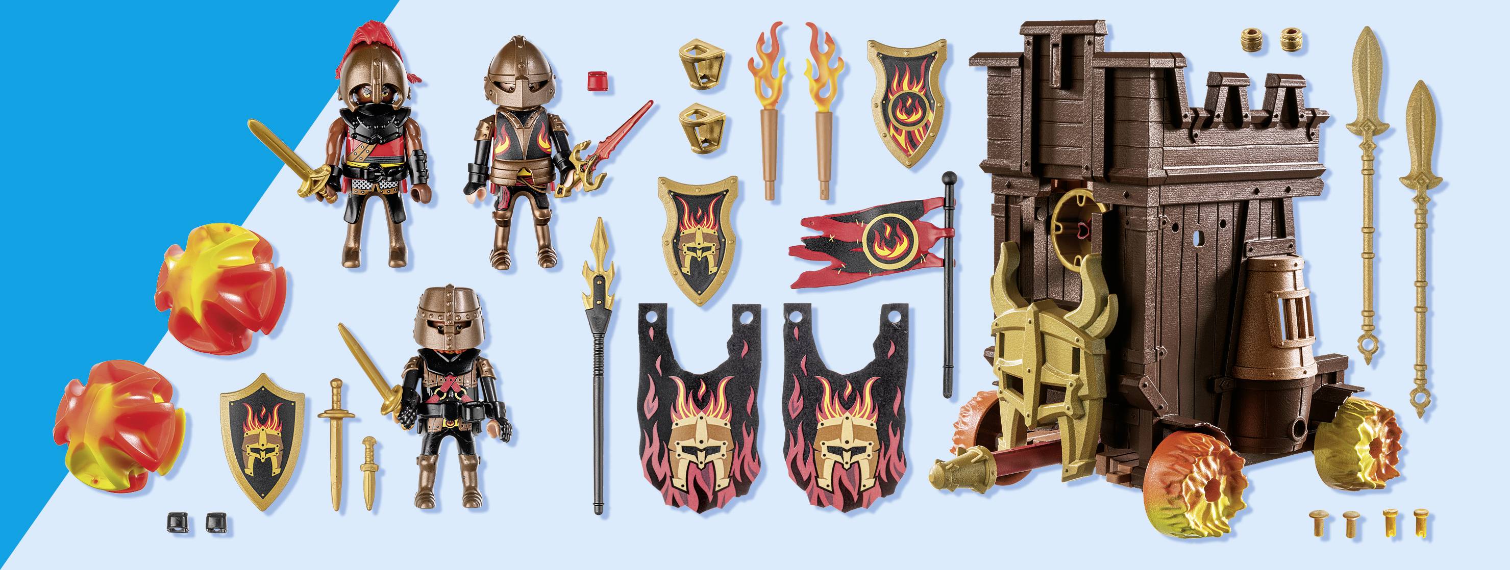 Playmobil® Novelmore Angriffswagen mit Feuerkanone 71643