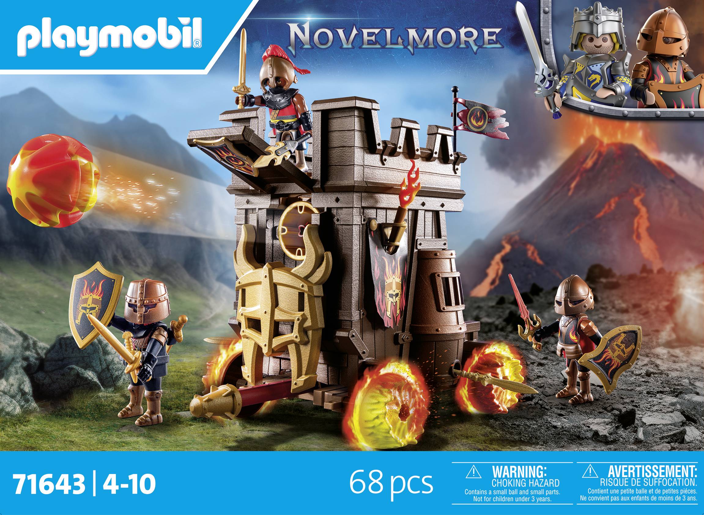 Playmobil® Novelmore Angriffswagen mit Feuerkanone 71643