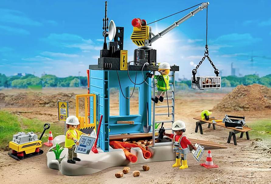 Playmobil® ACT!ON HEROES Baustelle 71650