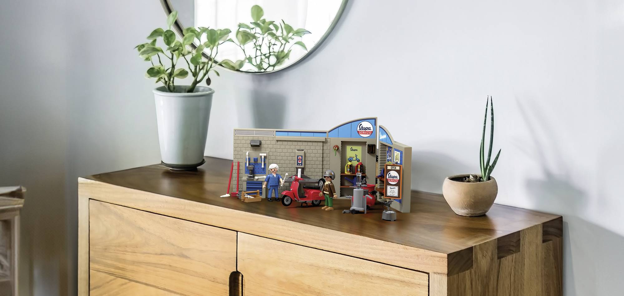 Playmobil® 60er Vespa Werkstatt 71620