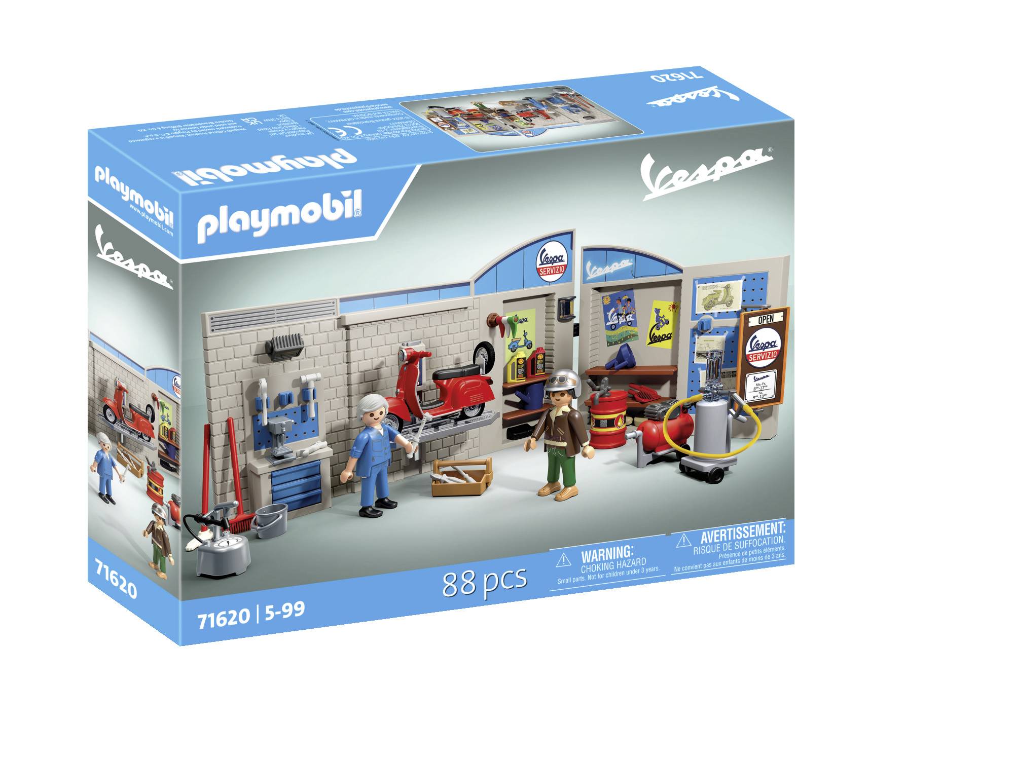 Playmobil® 60er Vespa Werkstatt 71620