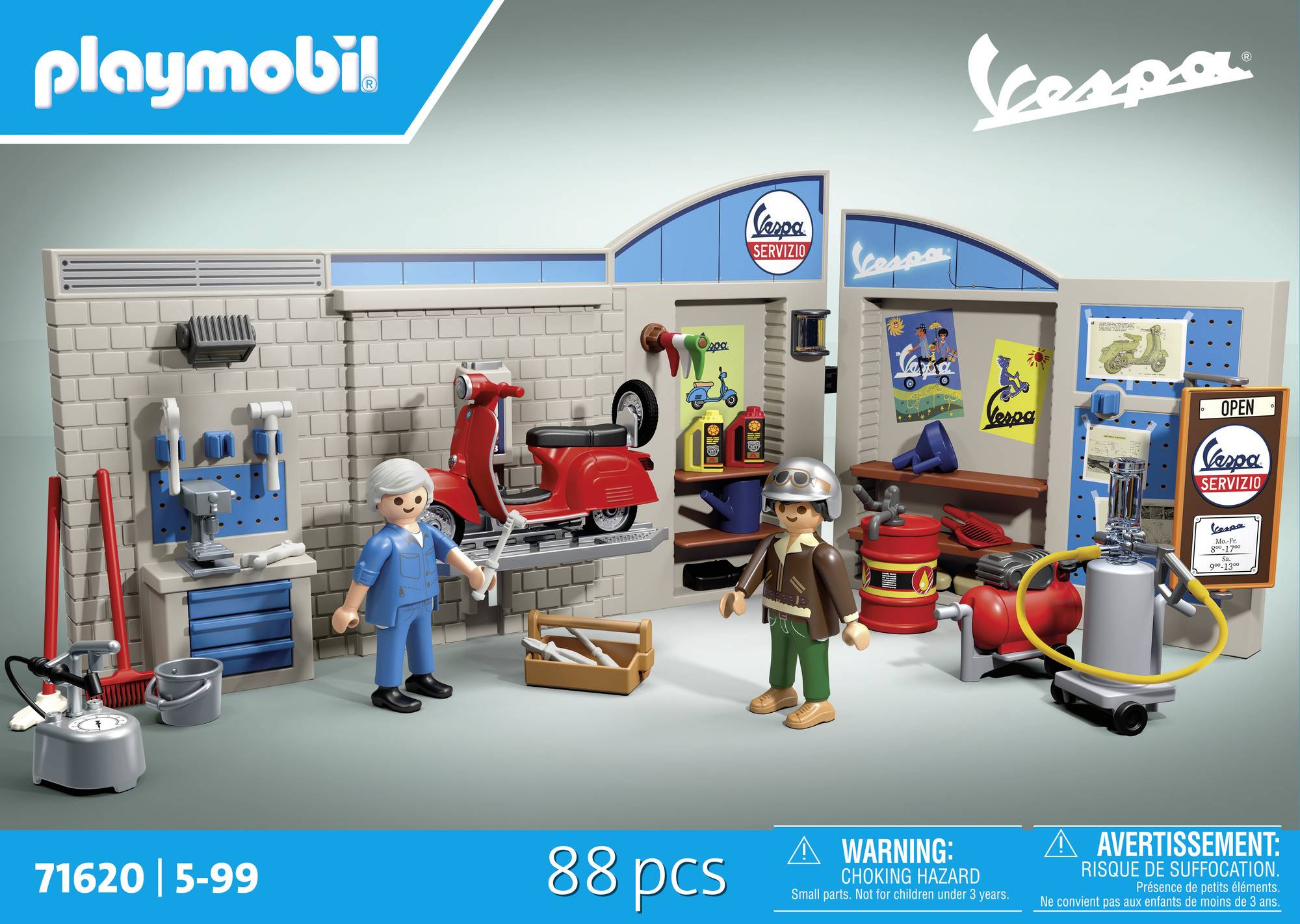 Playmobil® 60er Vespa Werkstatt 71620