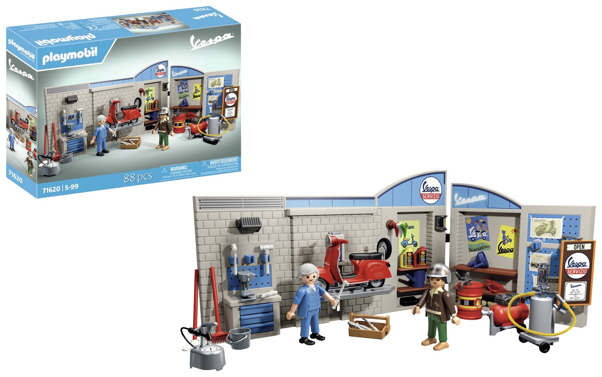 Playmobil® 60er Vespa Werkstatt 71620