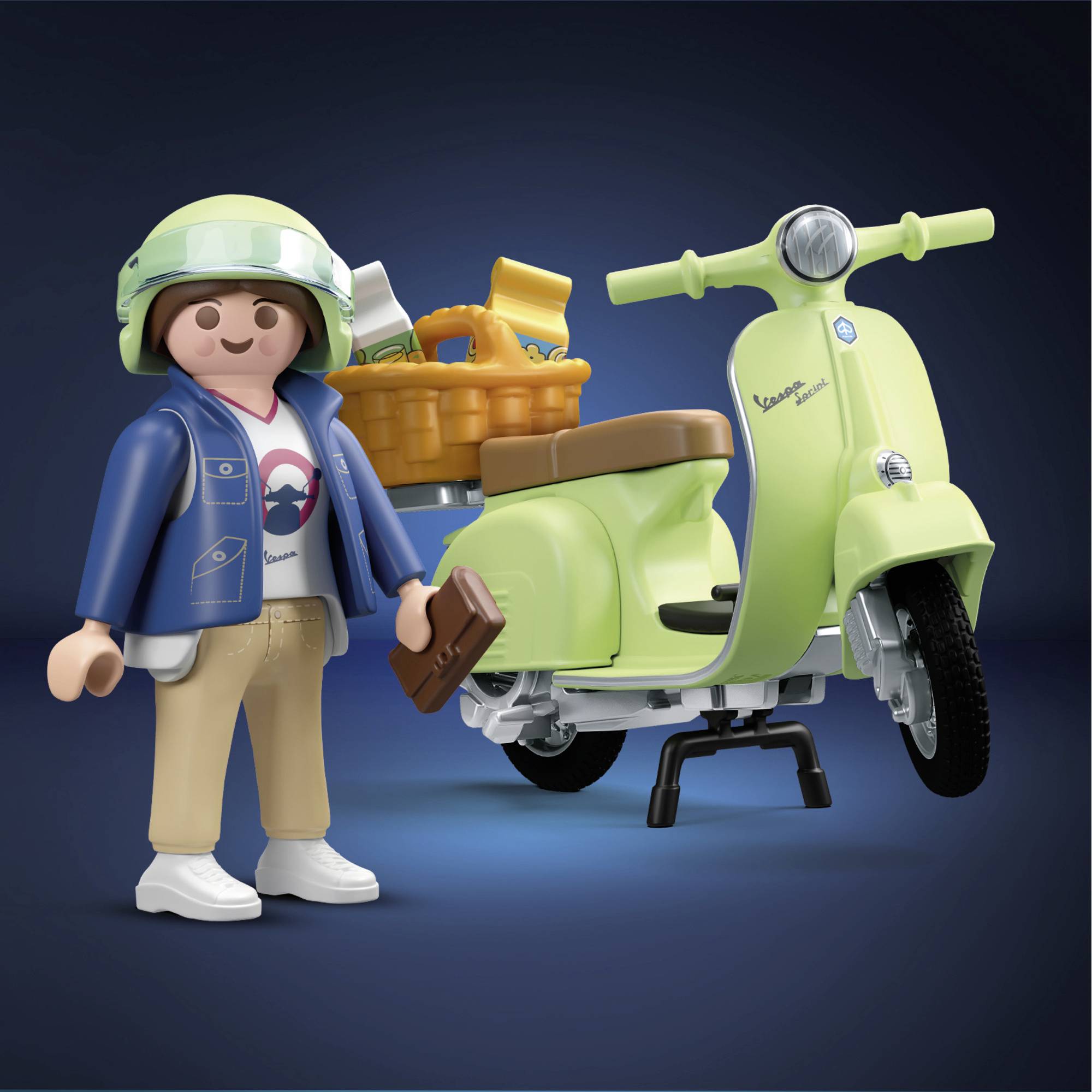 Playmobil® 1969 Vespa 150 Sprint Veloce, Hellgrün 71621