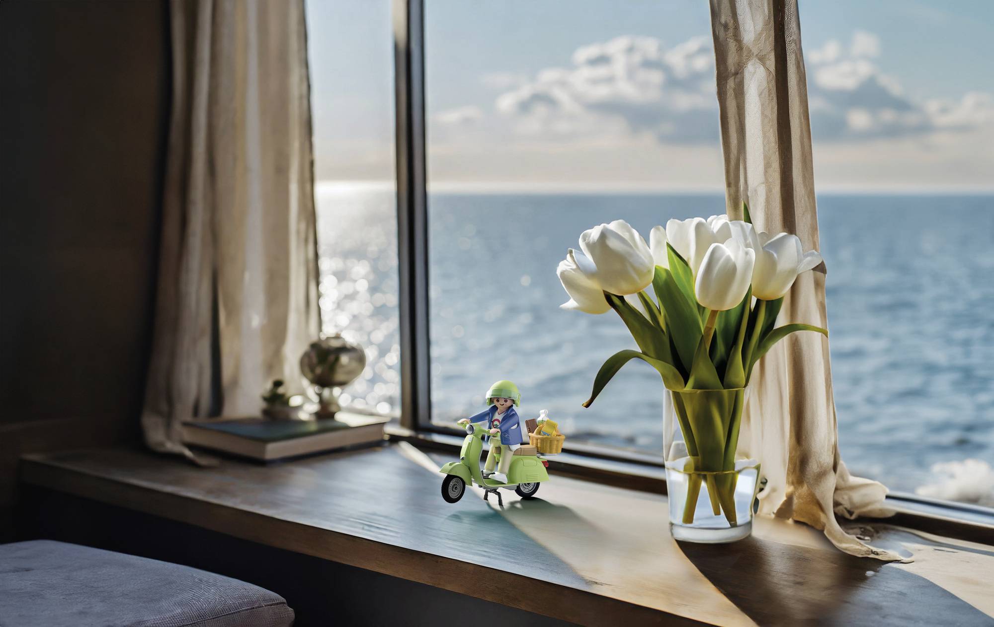 Playmobil® 1969 Vespa 150 Sprint Veloce, Hellgrün 71621