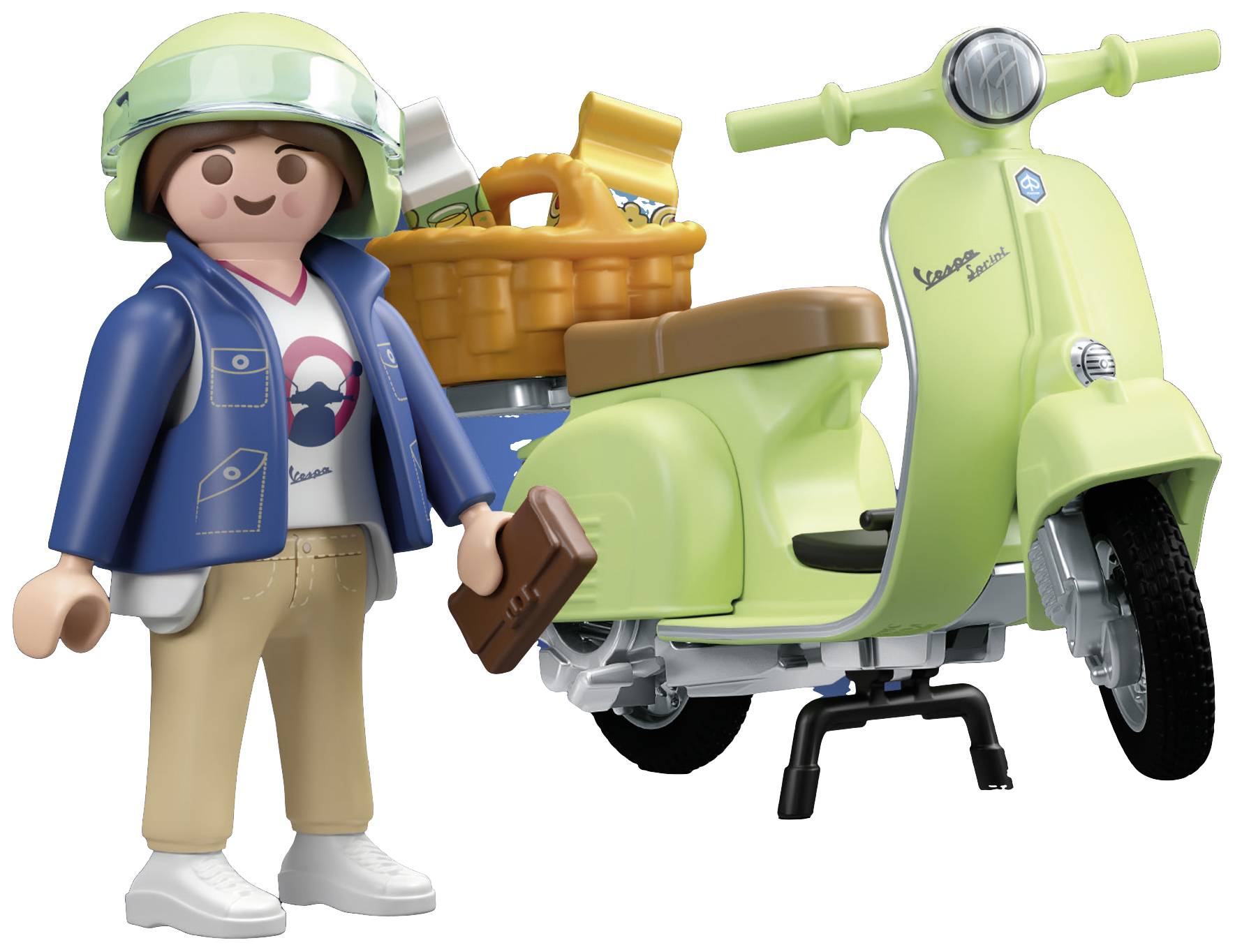 Playmobil® 1969 Vespa 150 Sprint Veloce, Hellgrün 71621