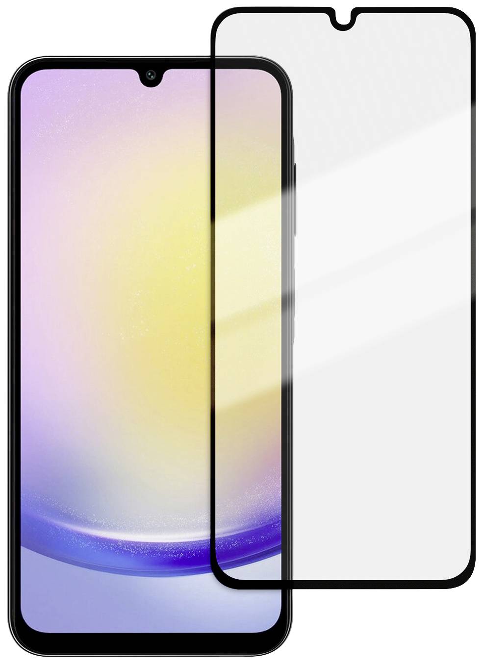 Vivanco 2.5DGLASVVSGA255G Displayschutzglas Samsung Galaxy A25 5G 1 St. Anti-Fingerprint, kratzfest 63971