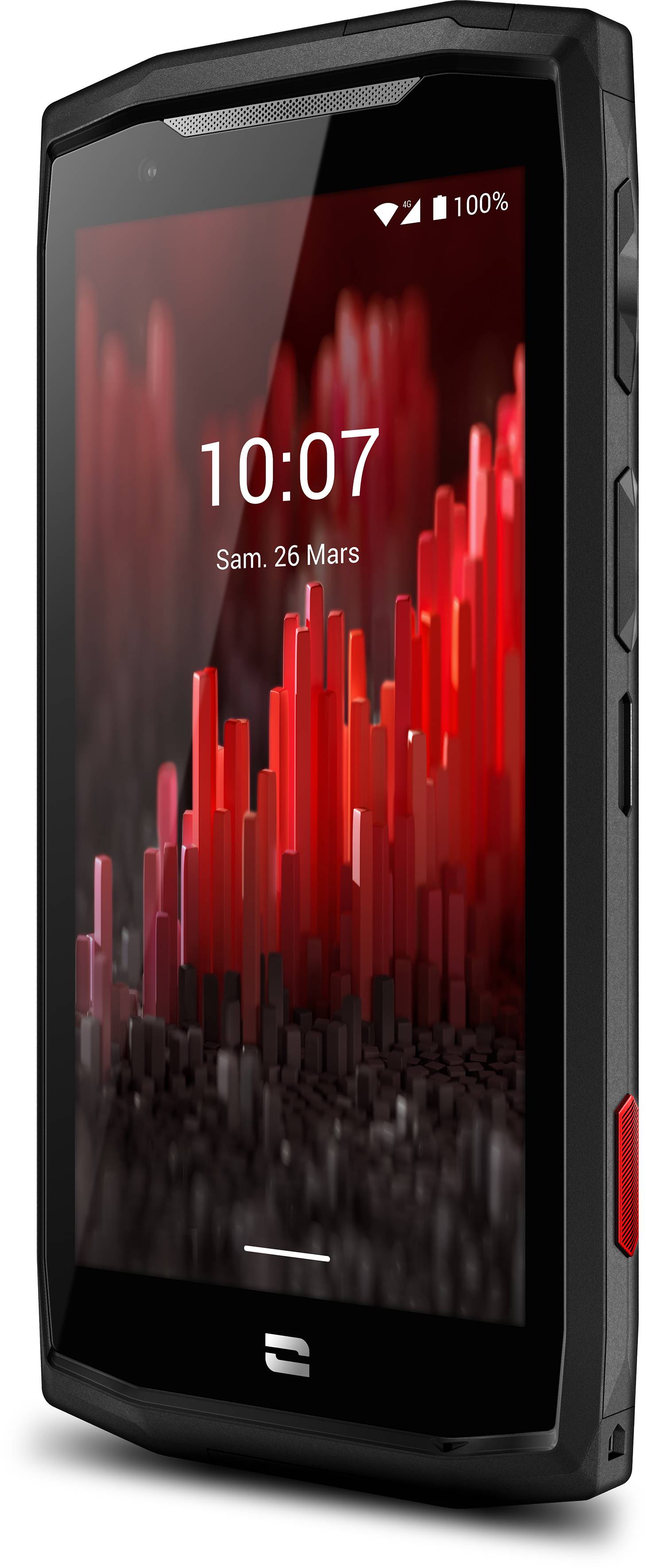 Crosscall Core M5 64GB Schwarz 12.6cm (4.95 Zoll) Outdoor Smartphone