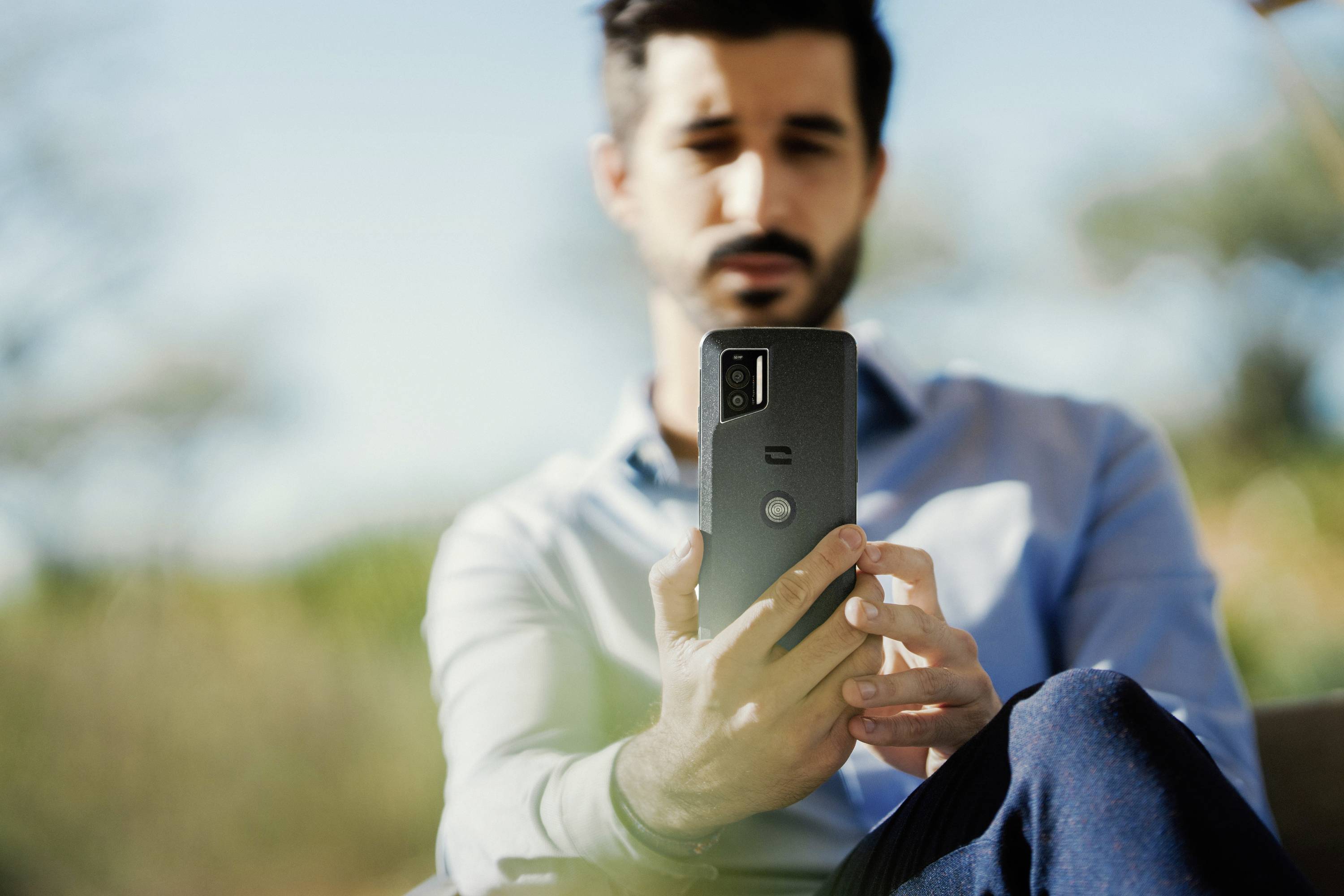 Crosscall Stellar X5 128 GB Schwarz 16.5 cm (6.497 Zoll) Outdoor Smartphone