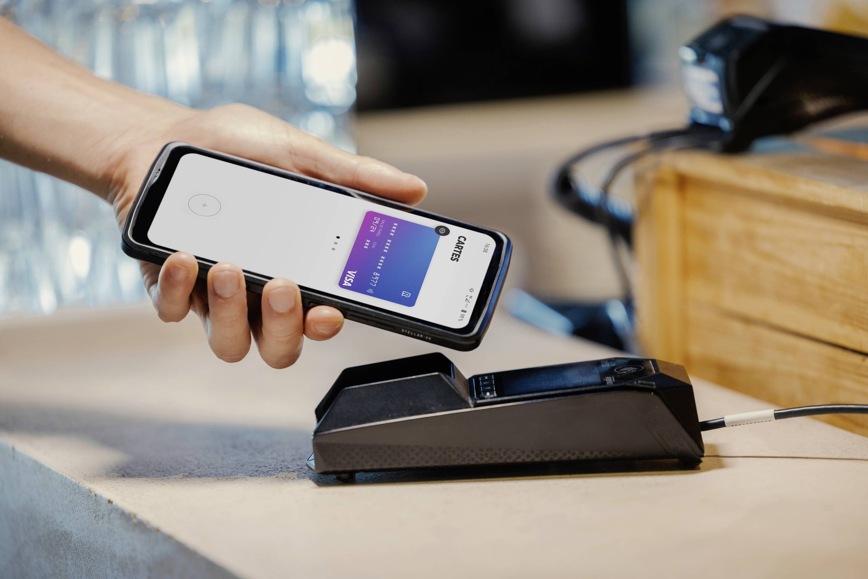 Crosscall Stellar X5 128 GB Schwarz 16.5 cm (6.497 Zoll) Outdoor Smartphone