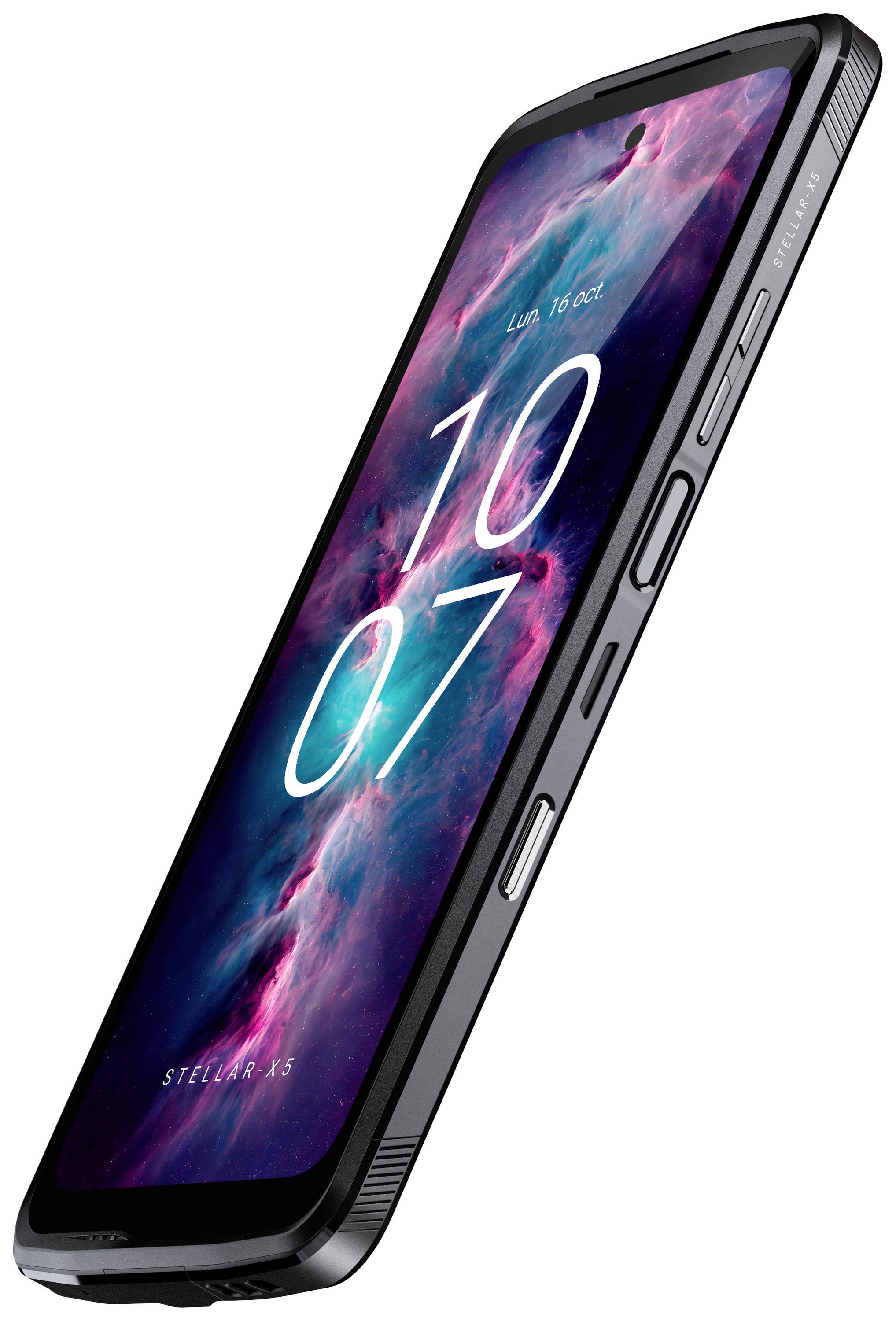 Crosscall Stellar X5 128 GB Schwarz 16.5 cm (6.497 Zoll) Outdoor Smartphone