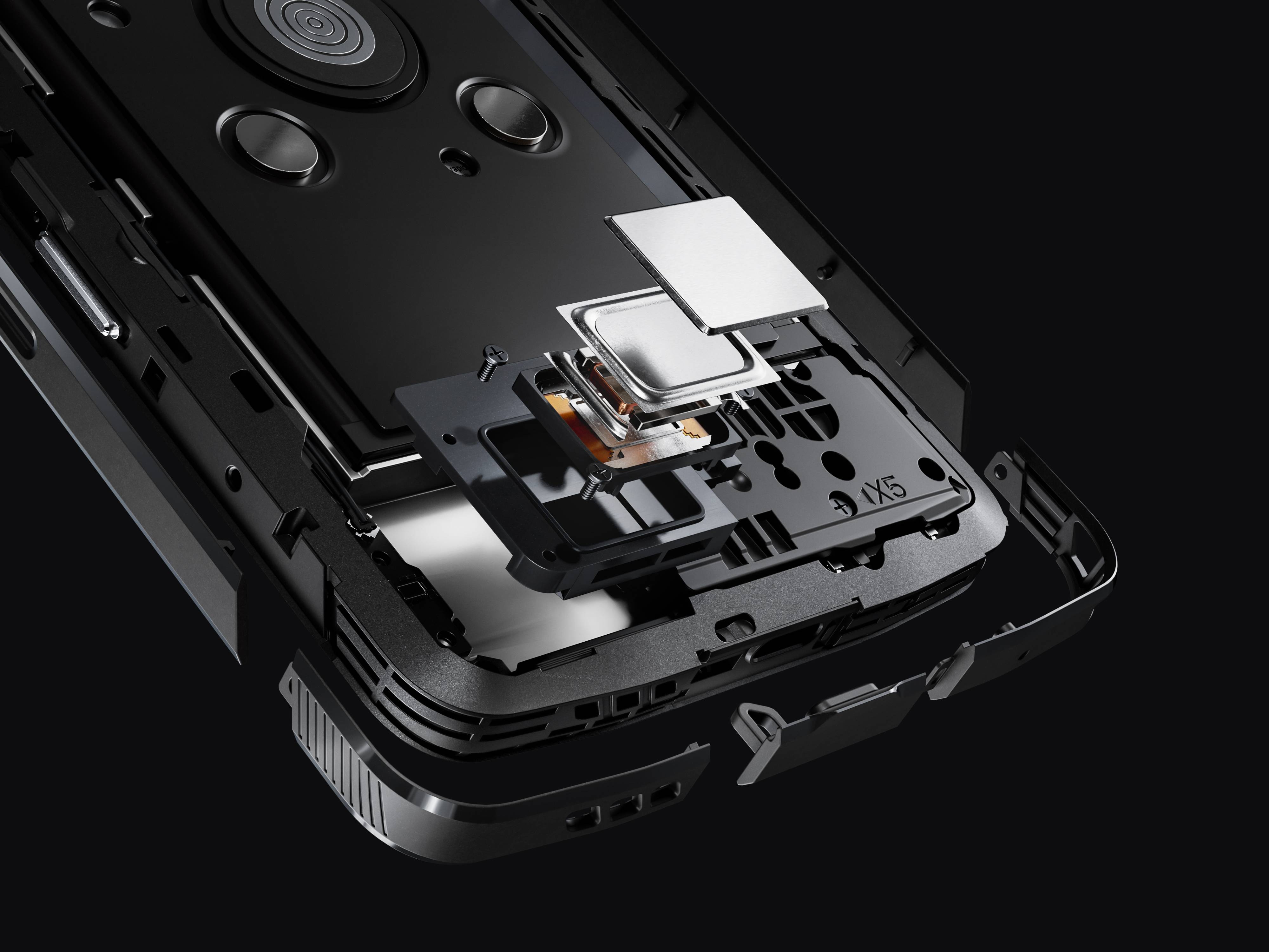 Crosscall Stellar X5 128 GB Schwarz 16.5 cm (6.497 Zoll) Outdoor Smartphone