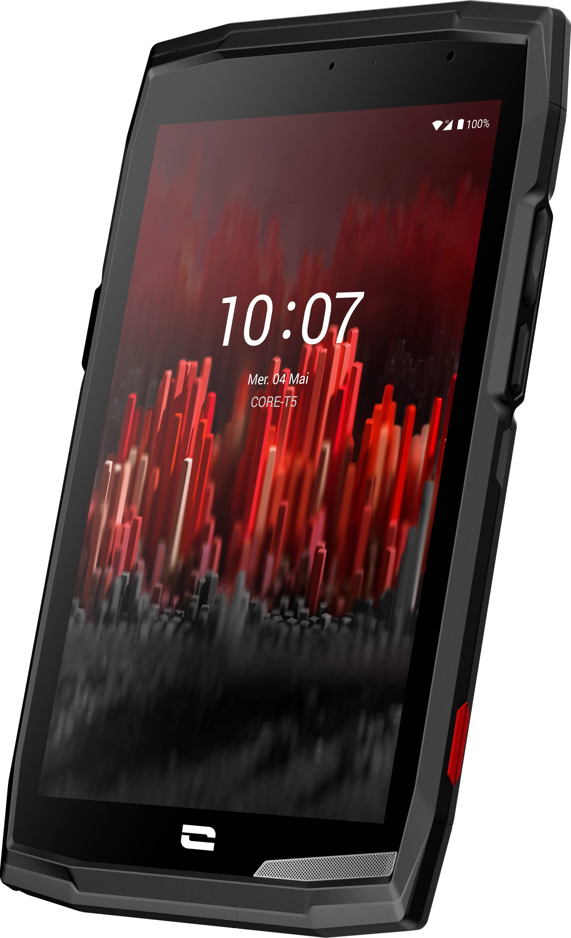 Crosscall Core T5 Android-Tablet 20.3 cm (8 Zoll) 32 GB GSM/2G, UMTS/3G, LTE/4G Schwarz Qualcomm® S