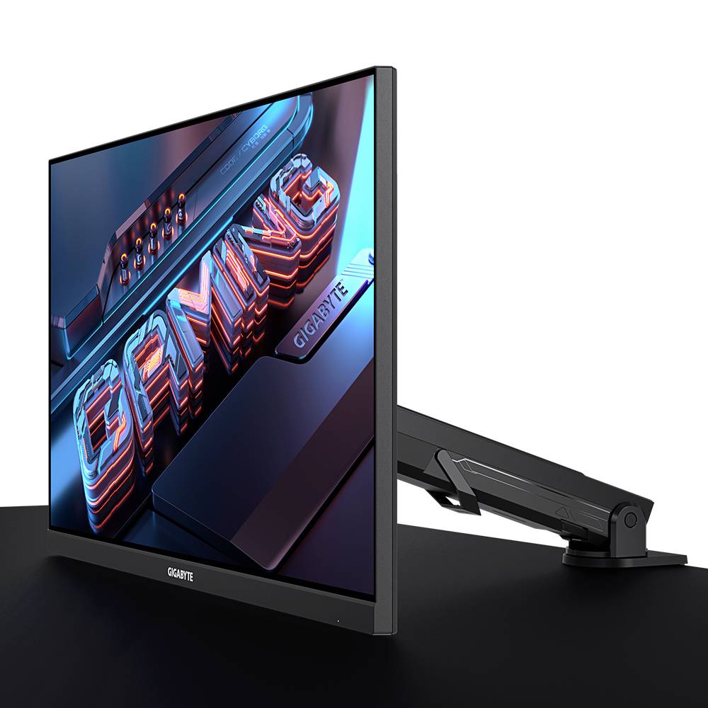 Gigabyte M32U Arm Edition Gaming Monitor EEK G (A - G) 81.3 cm (32 Zoll) 16:9 1 ms HDMI®, DisplayPort, USB-A (USB 3.0), Kopfhörer-Buchse, USB-C®