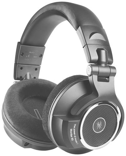 OneOdio Monitor 80 Over Ear Kopfhörer kabelgebunden Stereo Schwarz High-Resolution Audio Faltbar, S