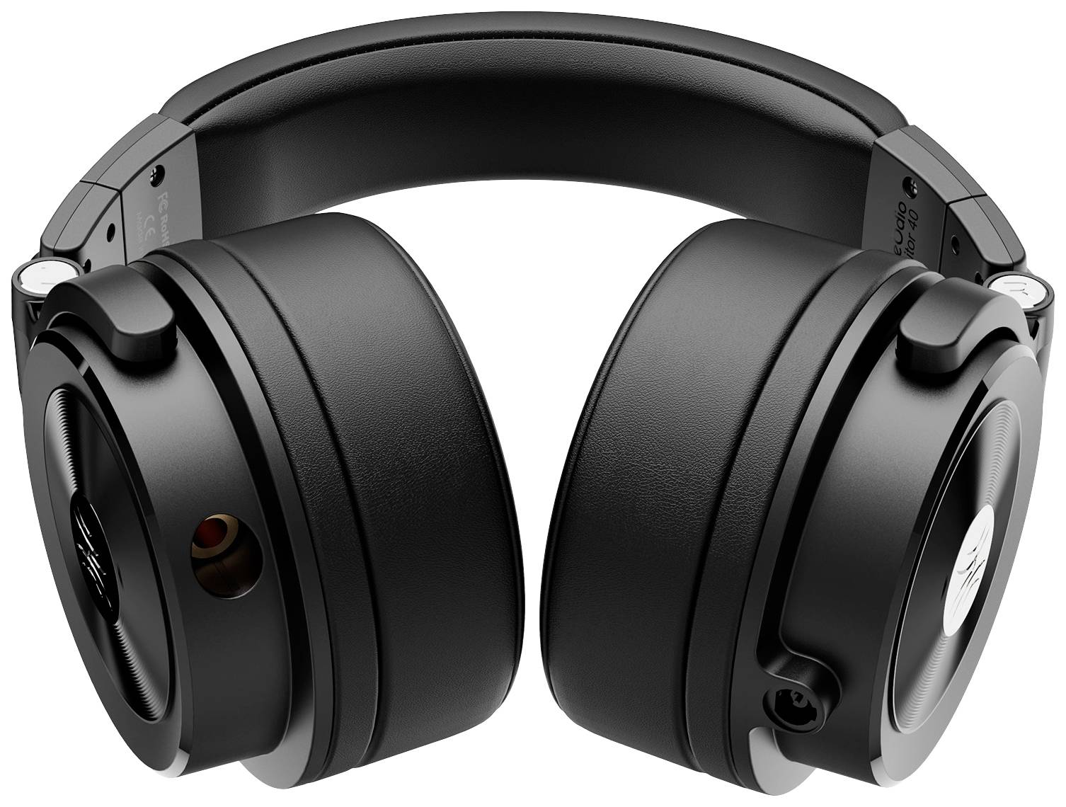 OneOdio Monitor 40 Over Ear Kopfhörer kabelgebunden Stereo Schwarz High-Resolution Audio Faltbar, Schwenkbare Ohrmuscheln Studio