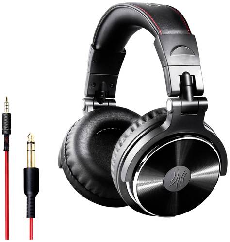 OneOdio Pro-10 Over Ear Kopfhörer kabelgebunden Stereo Schwarz High-Resolution Audio Faltbar, Schwe