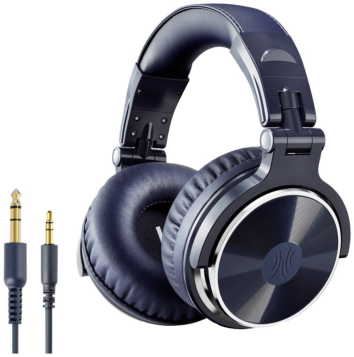 OneOdio Pro-10 Over Ear Kopfhörer kabelgebunden Stereo Blau High-Resolution Audio Faltbar, Schwenkbare Ohrmuscheln DJ