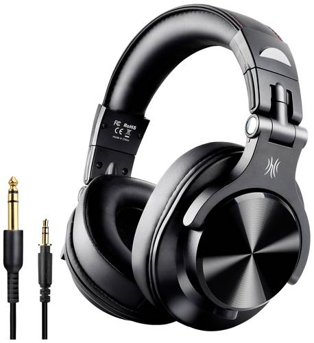 OneOdio Fusion A70 Over Ear Headset Bluetooth® Stereo Schwarz High-Resolution Audio Headset, Schwen