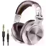 OneOdio Fusion A70 Over Ear Headset Bluetooth® Stereo Silber, Braun High-Resolution Audio Headset, Schwenkbare Ohrmuscheln DJ OneOdio Fusion A70 Over Ear Headset Bluetooth® Stereo Silber, Braun High-Resolution Audio Headset, Schwenkbare Ohrmuscheln DJ
