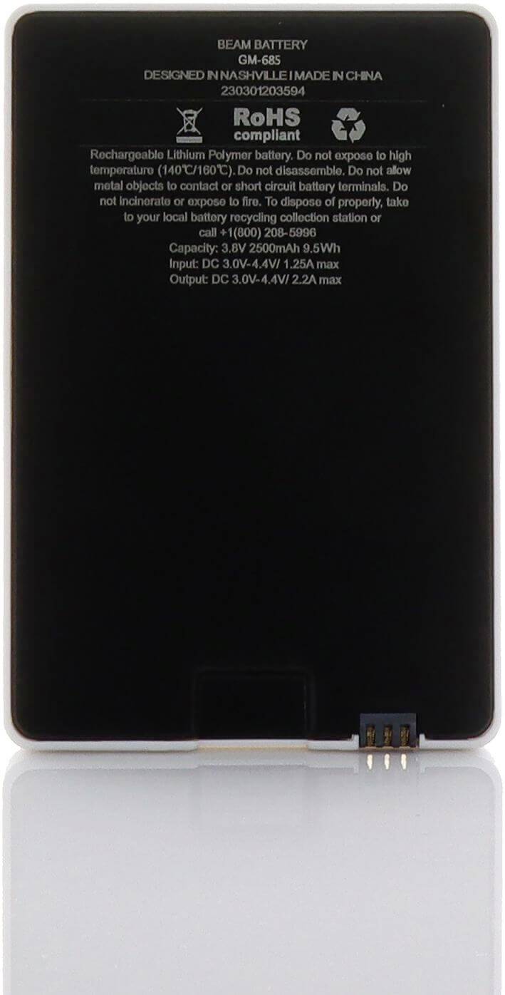 Beam Mobile Ersatz-Akku iPhone 14, 13, 12/12 Pro Bulk 2500 mAh Bulk/OEM