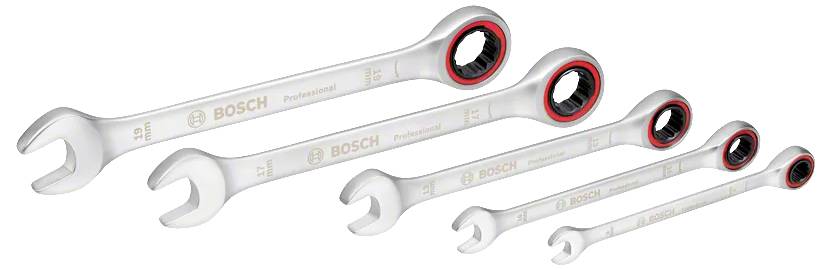 Bosch Professional 1600A02Z3D 1600A02Z3D Ring-Ratschenschlüssel-Satz