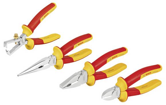 Bosch Professional 1600A02NG1 VDE Zangen-Set 4teilig