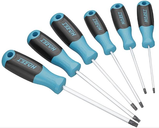 Hazet 811T/6 Werkstatt Schraubendreher-Set 6teilig Innen-TORX