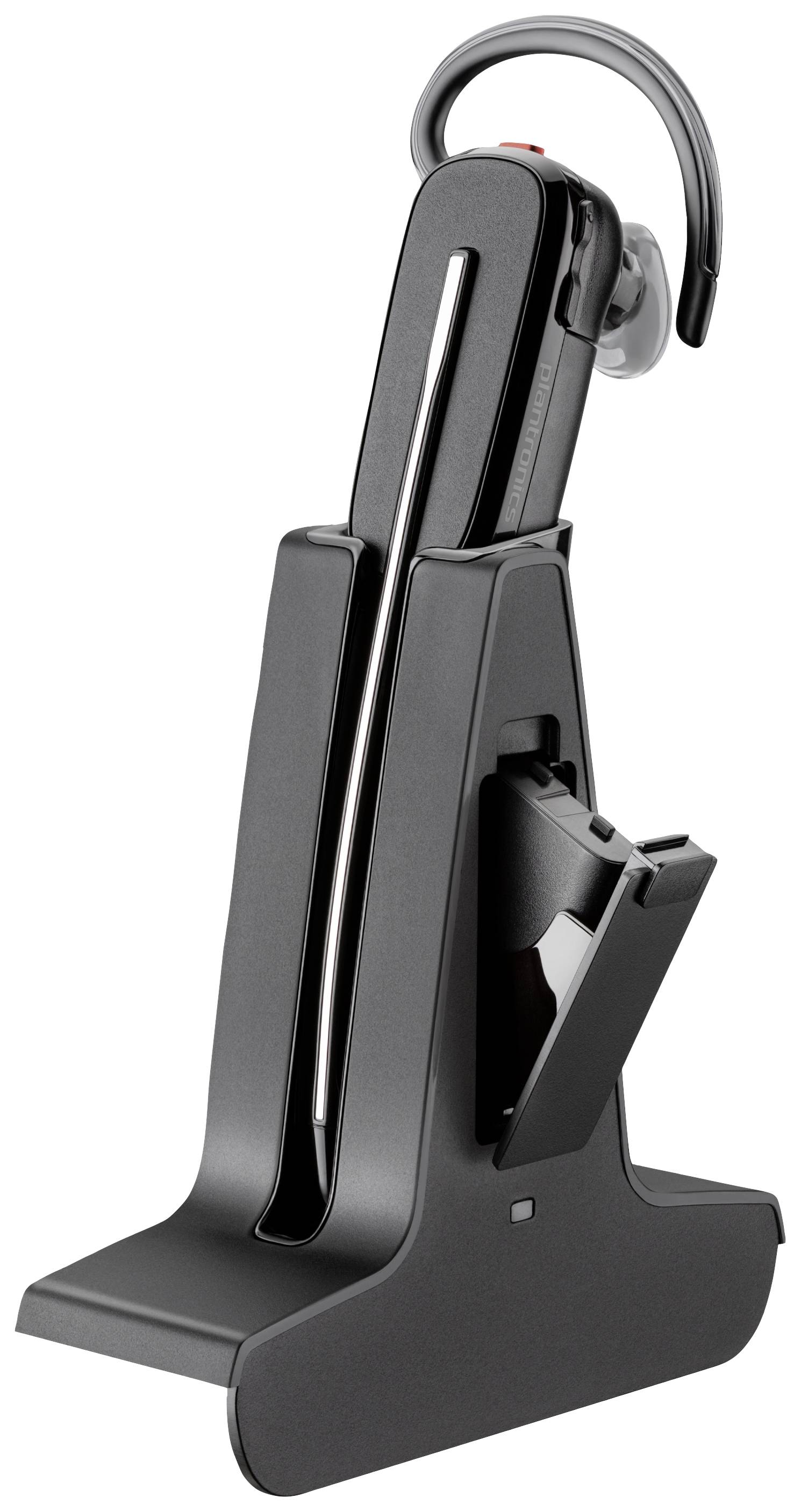 HP Poly Savi 8245 DECT In Ear Headset DECT Mono Schwarz Mikrofon-Rauschunterdrückung Headset Computer