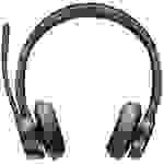 HP Poly Voyager 4320-M +BT700 Dongle Computer On Ear Headset Bluetooth® Stereo Schwarz Noise Cancelling Lautstärkeregelung