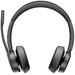 HP Poly Voyager 4320-M +BT700 Dongle On Ear Headset Bluetooth® Stereo Schwarz Noise Cancelling Lautstärkeregelung HP Poly Voyager 4320-M +BT700 Dongle On Ear Headset Bluetooth® Stereo Schwarz Noise Cancelling Lautstärkeregelung