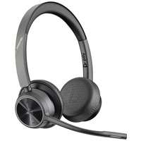 HP Poly Voyager 4320-M +BT700 Dongle On Ear Headset Bluetooth® Stereo Schwarz Noise Cancelling Lautstärkeregelung HP Poly Voyager 4320-M +BT700 Dongle On Ear Headset Bluetooth® Stereo Schwarz Noise Cancelling Lautstärkeregelung