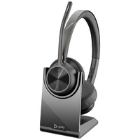 HP Poly Voyager 4320 USB-C Headset +BT700 Dongle On Ear Headset Bluetooth® Stereo Schwarz Noise Cancelling Computer HP Poly Voyager 4320 USB-C Headset +BT700 Dongle On Ear Headset Bluetooth® Stereo Schwarz Noise Cancelling Computer