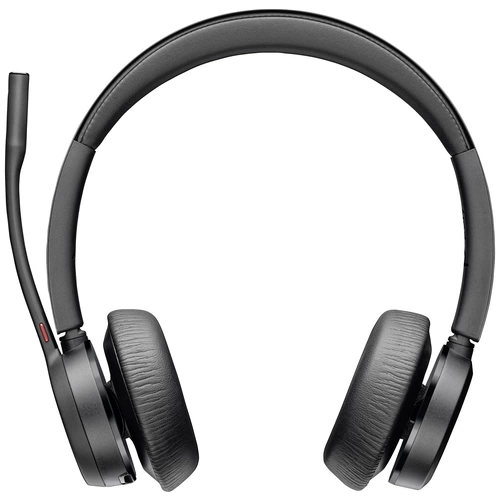HP Poly Voyager 4320 USB-A Headset +BT700 Dongle On Ear Headset Bluetooth® Stereo Schwarz Lautstärkeregelung HP Poly Voyager 4320 USB-A Headset +BT700 Dongle On Ear Headset Bluetooth® Stereo Schwarz Lautstärkeregelung