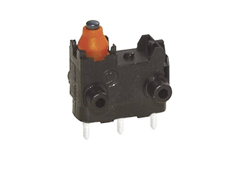 Marquardt 01065.7100-01 Mikroschalter 30 V/DC 0.1 A 1 x Ein/(Ein) Betätigerseite: IP67/Anschlusssei