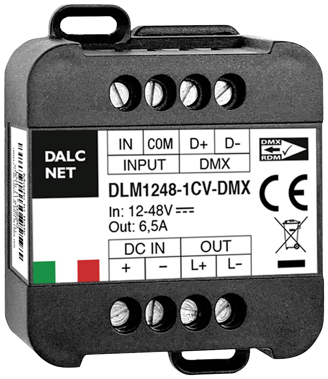 Dalcnet DLM1248-1CV-DMX Dimmer 1-Kanal