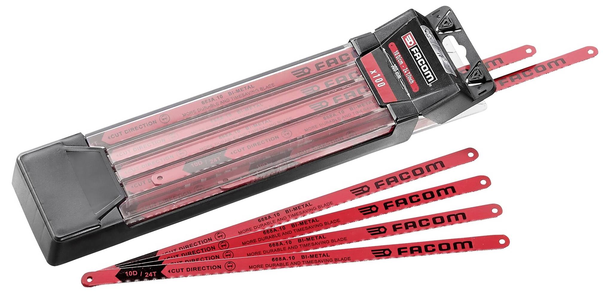 Facom Bimetall-Saegeblatt 10 Zaehne/cm 668A.10