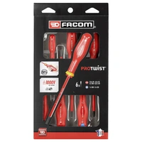 Facom Elektriker Schraubendreher-Set 6teilig Facom Elektriker Schraubendreher-Set 6teilig