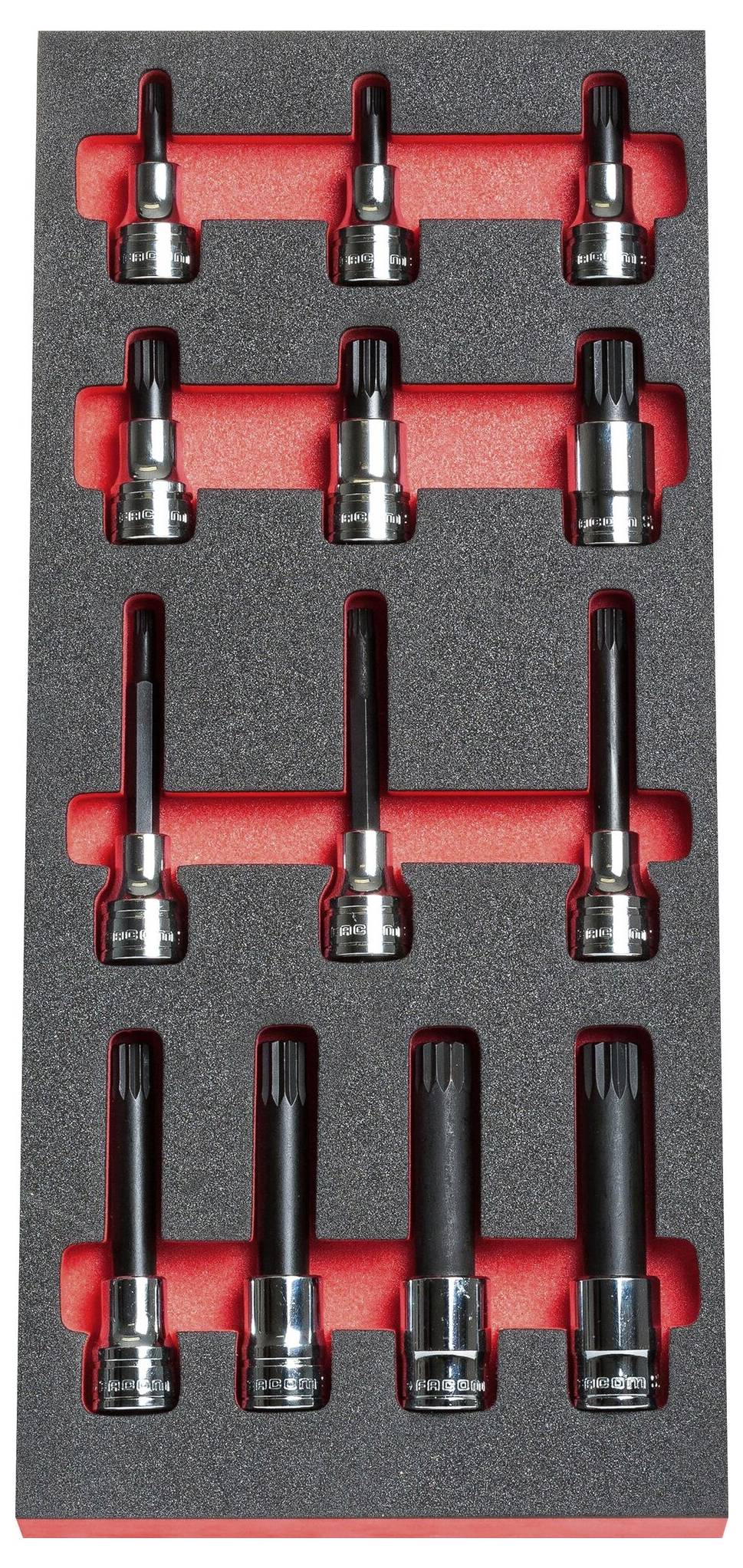 Facom MODM.SHPB Bit-Set 14teilig 1/2" (12.5 mm)