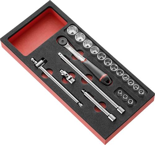 Facom Steckschlüssel-Adapter-Set 3/8  (10 mm) 20teilig MODM.J161-36