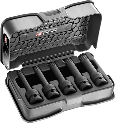 Facom NSVL.J5APB Steckschlüssel-Adapter M10, M12, M14, M16, M18 5teilig 1/2  (12.5 mm)