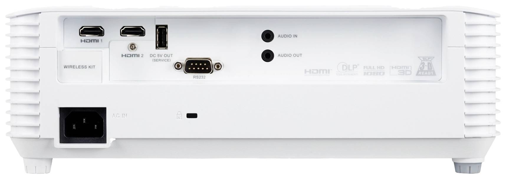 Acer Beamer H6546Ki DLP 5200 lm 1920 x 1080 Full HD 3D ready, Full HD, Integrierter Lautsprecher, mit Fernbedienung, Zoom-Funktion