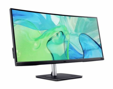 Acer Vero CB343CURbemiiphuzx LED-Monitor EEK G (A - G) 86.4 cm (34 Zoll) 3440 x 1440 Pixel 21:9 4 ms HDMI®, DisplayPort, USB-C®, USB-A (USB 3.2 Gen