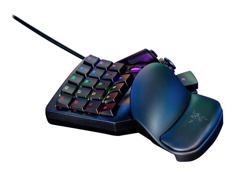 RAZER Tartarus Pro Kabelgebunden Gaming-Tastatur Deutsch, QWERTZ Schwarz Beleuchtet