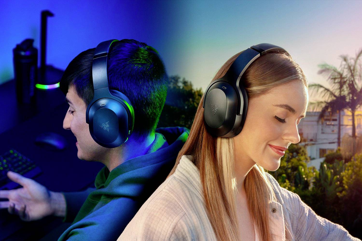 RAZER Barracuda Pro Over Ear Headset Funk Stereo Schwarz Gaming