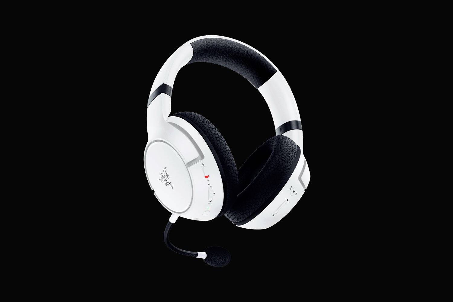 Razer Kaira HyperSpeed, Kabellos, 20 - 20000 Hz, Gaming, 302 g, Kopfhörer, Schwarz, Weiß