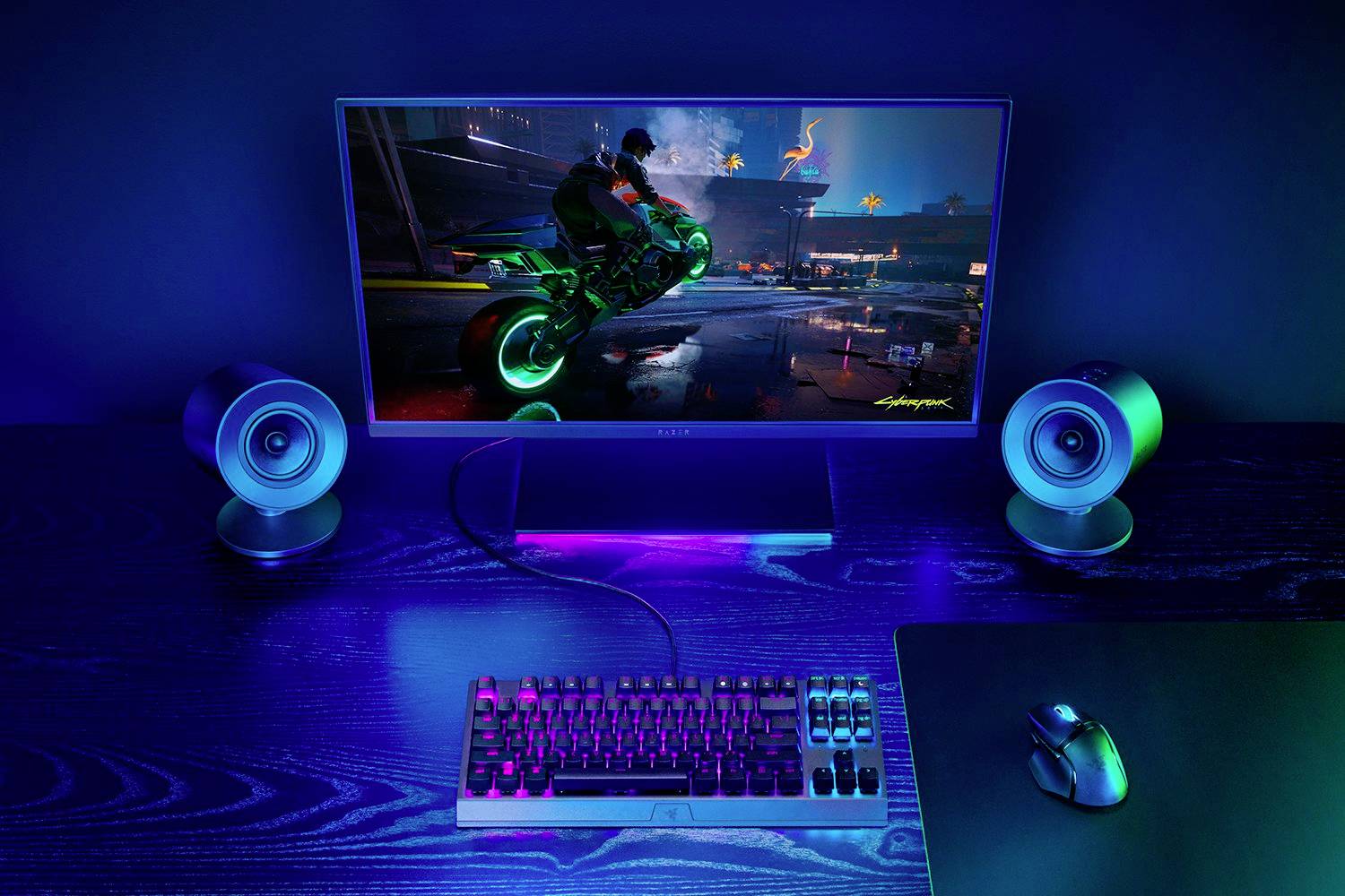 RAZER Nommo V2 X 2.0 PC-Lautsprecher Bluetooth® Schwarz