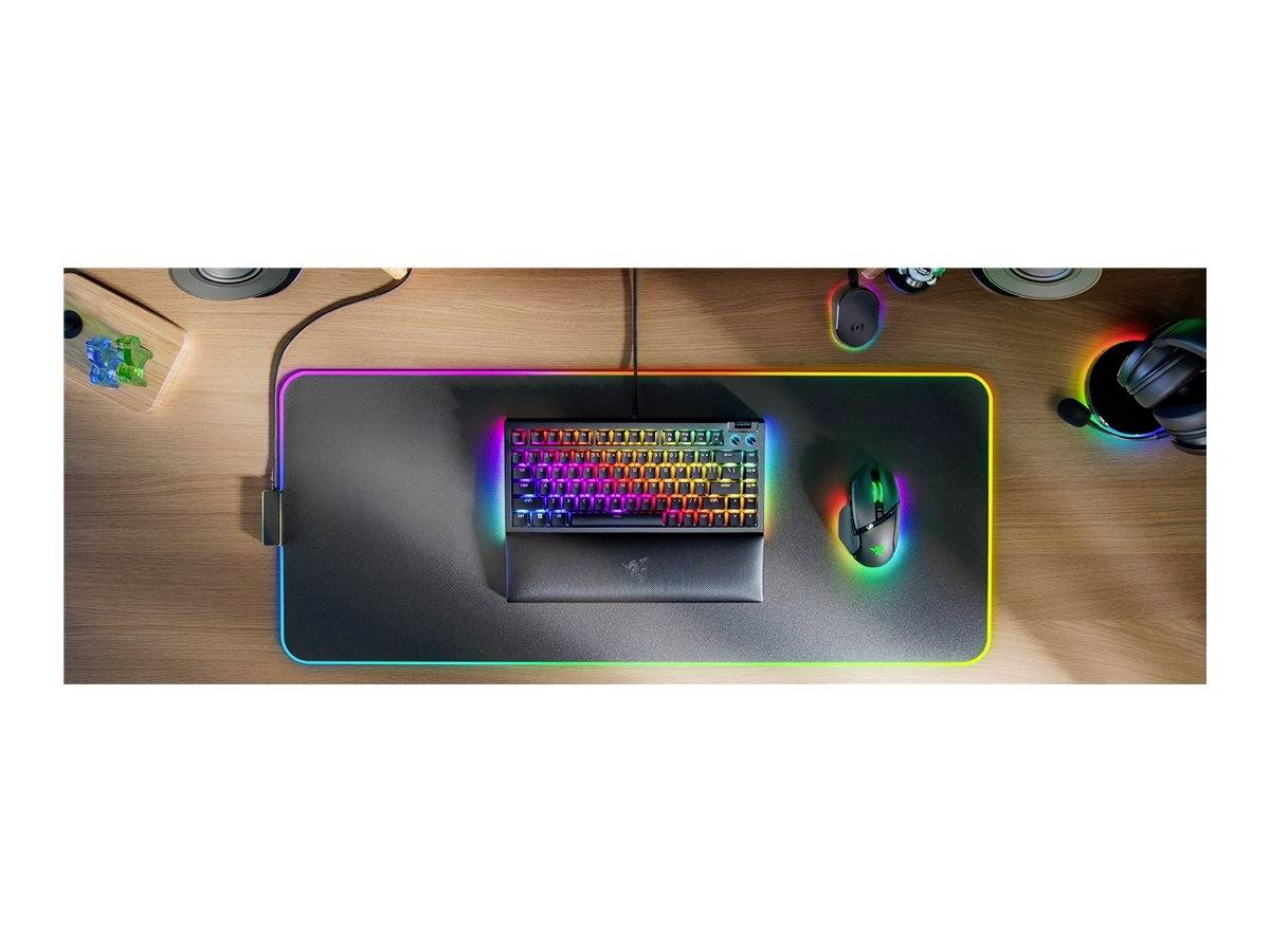 RAZER BlackWidow V4 75perc Intl. US Kabelgebunden Gaming-Tastatur Englisch, QWERTY Schwarz Beleuchtet
